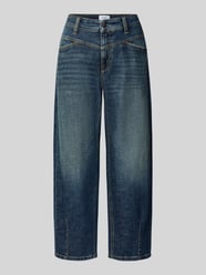 regular fit barrel jeans van katoenmix model 'ELIN' van CAMBIO - 25
