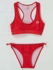 Bikini mit Zierschleifen Modell 'Lollipop' von Only Rot - 1