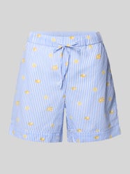 Pyjama-Shorts im Allover-Look von Christian Berg Woman - 5