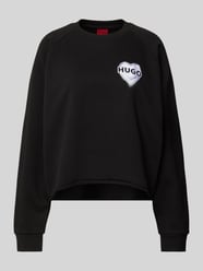 Sweatshirt van puur katoen met raglanmouwen, model 'Darace' van HUGO - 44
