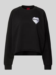 Sweatshirt aus reiner Baumwolle mit Raglanärmeln Modell 'Darace' von HUGO - 1