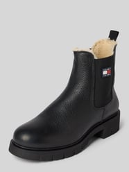 Buty chelsea z prawdziwej skóry bydlęcej od Tommy Jeans - 43