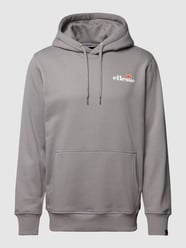 Hoodie mit Label-Print Modell 'Olevano' von Ellesse Grau - 11