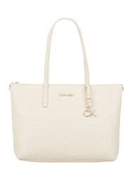 Shopper mit Logo-Muster von CK Calvin Klein Beige - 13