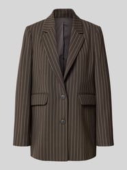 Relaxed Longblazer mit Schulterpolstern von Selected - 37