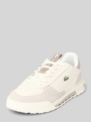 Sneakers van echt rundleer van Lacoste Beige - 11