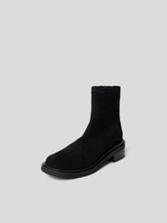 Ankle Boots mit Veloursleder von BY FAR Schwarz - 42