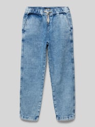 Slim Fit Jeans mit Eingrifftaschen Modell 'LARRY' von Billabong Blau - 11