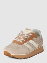 Sneakers met contrastgarnering, model 'Bevinda' van Gant Beige - 7
