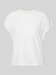 Relaxed Fit T-Shirt mit Ausbrenner-Effekt Model 'SMILLA' von ONLY - 35