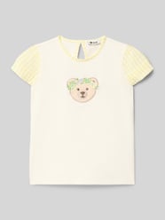 t-shirt z tylnym wycięciem w kształcie łezki od Steiff - 24