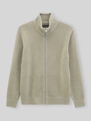 Strickjacke mit Zweiwege Reißverschluss von Marc O'Polo - 4