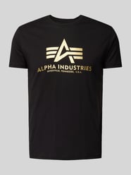 T-shirt met labelprint van Alpha Industries - 14