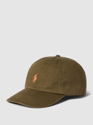 Baseballpet met logostitching van Polo Ralph Lauren Groen - 14