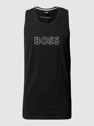 Tanktop mit Label-Print von BOSS Schwarz - 43