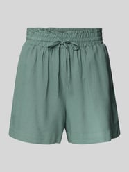 Szorty o luźnym kroju z mieszanki wiskozy i lnu model ‘MYMILO’ od VERO MODA - 39