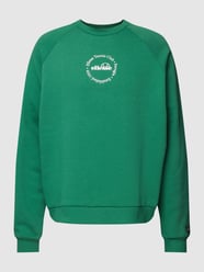 Sweatshirt met labelprint, model 'Voliero' van Ellesse Groen - 39