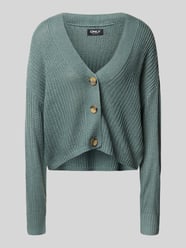 Regular Fit Strickjacke mit überschnittenen Schultern MODELL 'CAROL' von Only - 45