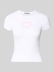 T-Shirt mit Rundhalsausschnitt von REVIEW - 34