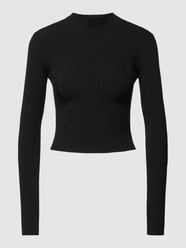 Gebreide pullover met structuurmotief, model 'RICKIE' van Drykorn Zwart - 13