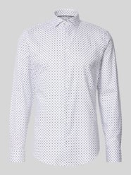 Slim Fit Business-Hemd mit Haifischkragen von Jake*s - 40