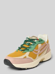 Sneakers met labeldetail, model 'G-Eco`99' van Genesis Fuchsia - 17