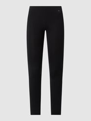 Legging met stretch  van Skiny Zwart - 23
