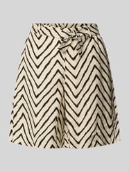Relaxed Fit Shorts aus Leinen-Viskose-Mix von Tom Tailor Beige - 9