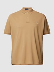 Koszulka polo PLUS SIZE z wyhaftowanym logo od Polo Ralph Lauren Big & Tall Brązowy - 23