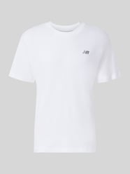 T-Shirt mit Label-Stitching Modell 'ESSENTIALS' von New Balance - 1