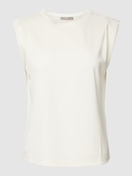 Tanktop mit Rundhalsausschnitt von Jake*s Collection Weiß - 2