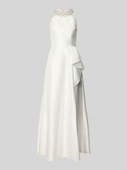 Brautkleid aus Satin mit Perlen von Adrianna Papell - 36