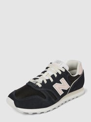 Sneakers met labeldetail van New Balance Zwart - 24