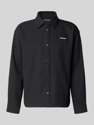Regular Fit Freizeithemd mit Kentkragen und Label-Stitching von PEGADOR - 7