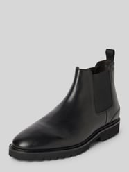 Chelsea Boots aus Leder mit Label-Prägung Modell 'pero danilo' von JOOP! SHOES Schwarz - 21