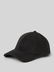 Czapka beanie z imitacji dzianiny od Lacoste - 1