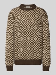 Sweter z dzianiny o kroju relaxed fit z Mieszanki wełny Model 'REMI' od Selected - 18