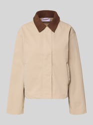 Regular fit Jack met platte kraag Model 'Wilma' van JJXX Beige - 44