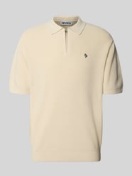 boxy fit poloshirt met gestikt logo van REVIEW - 44