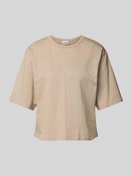 T-Shirt mit Rundhalsausschnitt von JAKE*S STUDIO WOMAN Beige - 14