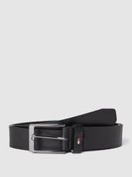Ledergürtel mit Dornschließe aus Metall Modell 'LAYTON LEATHER' von Tommy Hilfiger Schwarz - 25