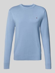 Regular fit gebreide pullover van een mix van katoen en kasjmier van Tommy Hilfiger - 33