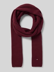 Schal mit Strukturmuster von Tommy Hilfiger Bordeaux - 5