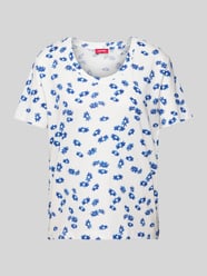 T-Shirt mit U-Boot-Ausschnitt von Esprit Blau - 29