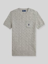 Regular Fit Pullover aus Woll-Mix mit Logo-Stitching von Polo Ralph Lauren - 1