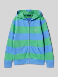 Sweatjacke mit Label-Stitching von Polo Ralph Lauren Teens - 13