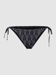 Bikinibroekje met all-over logo van Karl Lagerfeld Beachwear Zwart - 5