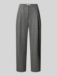 Regular Fit Barrel Leg Hose mit Viskose-Woll-Anteil Modell 'October' von CAMBIO - 4