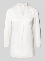 Bluse mit Tunikakragen Modell 'Style.Vian' von Brax Beige - 35