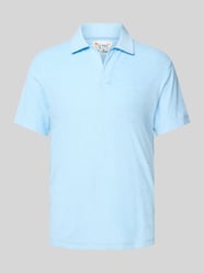 Koszulka polo o kroju slim fit z dekoltem w serek model ‘JEREMY - TERRY’ od MC2 Saint Barth - 7